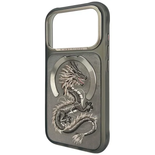 iPhone 18 Pro Max / 17 Pro Max sivé puzdro Nimmy Magnetic Fantasy Animal MagSafe - 3