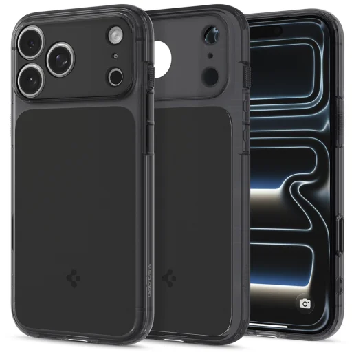 iPhone 18 Pro Max / iPhone 17 Pro Max matné čierne puzdro Spigen Ultra Hybrid T MagSafe - 1