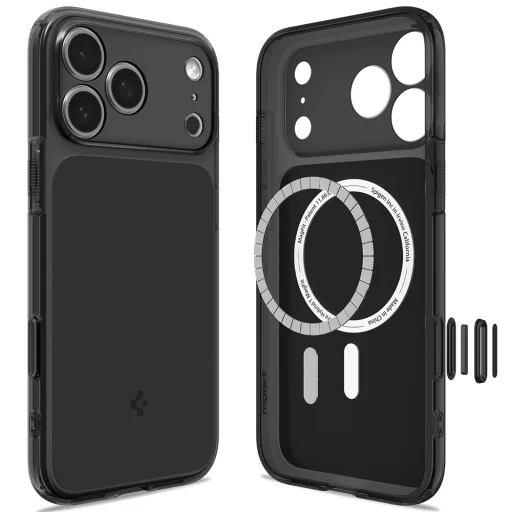 iPhone 18 Pro Max / iPhone 17 Pro Max matné čierne puzdro Spigen Ultra Hybrid T MagSafe - 2