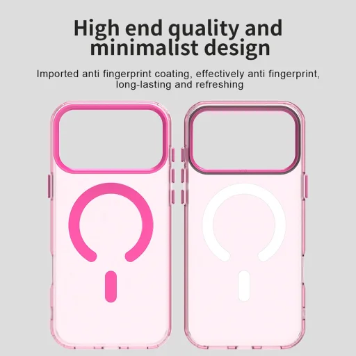 Apple iPhone 18 Pro Max / iPhone 17 Pro Max rózsaszín Techsuit CandyCase MagSafe tok - 5
