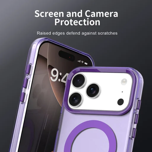  iPhone 18 Pro / iPhone 17 Pro lila Techsuit CandyCase MagSafe tok - 2