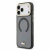 Apple iPhone 18 Pro Max čierne Lacoste IML Petit Pique Gold Logo MagSafe nárazuvzdorné puzdro thumbnail