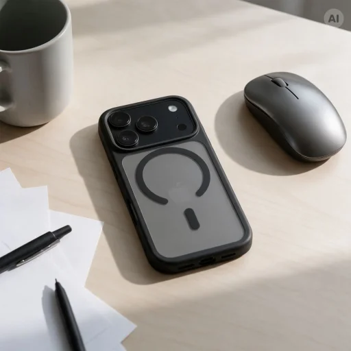 Apple iPhone 12 Mini / 13 Mini čierne puzdro Forcell F-Protect Smoke Hybrid Premium Lite kompatibilné s MagSafe - 11