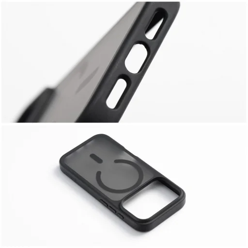 Apple iPhone 12 Mini / 13 Mini čierne puzdro Forcell F-Protect Smoke Hybrid Premium Lite kompatibilné s MagSafe - 14