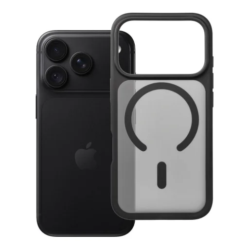 iPhone 18 Pro / 17 Pro čierne puzdro Forcell F-Protect Smoke Hybrid Premium Lite kompatibilné s MagSafe - 9