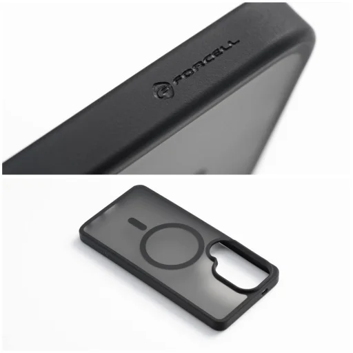 Samsung Galaxy A27 / A36 / A37 / A56 čierny ochranný kryt Forcell F-Protect Smoke Hybrid Premium Lite kompatibilný s MagSafe - 14