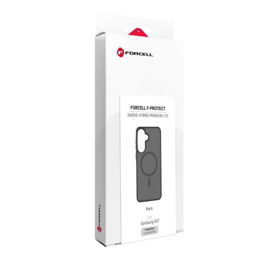 Samsung A57 fekete Forcell F-Protect Smoke Hybrid Premium Lite MagSafe-kompatibilis tok - 15