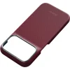  iPhone 18 Pro / 17 Pro bordó Pitaka Edge Case Argyle védőtok thumbnail
