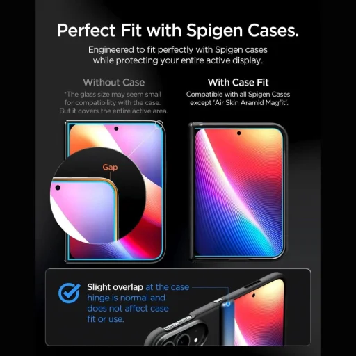 iPhone Duo Spigen GLAS.tR EZ Fit Pro HD edzett üveg kijelzővédő, 1 db - 7