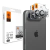 iPhone Duo Fekete Spigen Glass tR EZ Fit Optik Pro kameralencse-védő edzett üveg, 2 db thumbnail
