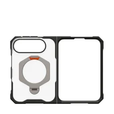 Priehľadný ochranný kryt UAG Mouve XTE pre iPhone Duo so zabudovaným stojanom