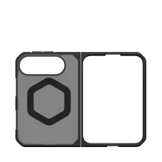 Popolavosivý ochranný kryt UAG Mouve MagSafe pre iPhone Duo