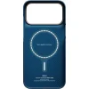 iPhone 18 Pro Max / 17 Pro Max nočné modré aramidové puzdro Pitaka Edge Case Argyle MagSafe thumbnail