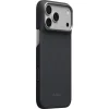 iPhone 18 Pro Max / 17 Pro Max Pitaka Edge Case Argyle MagSafe ochranný kryt z aramidových vlákien, bazaltová čierna thumbnail