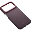  iPhone 18 Pro / 17 Pro kék-piros Pitaka Edge Case Argyle prémium aramidszálas védőtok thumbnail