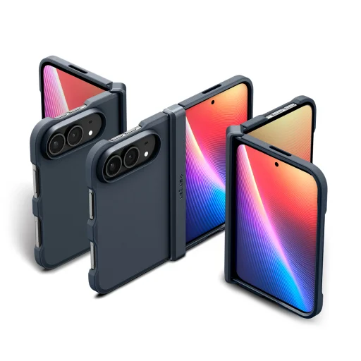 iPhone Duo bridlicovo sivý Spigen Tough Armor Pro MagSafe nárazuvzdorný ochranný kryt - 5
