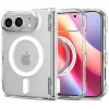  Apple iPhone Duo átlátszó fehér Spigen Ultra Hybrid Pro MagSafe tok thumbnail