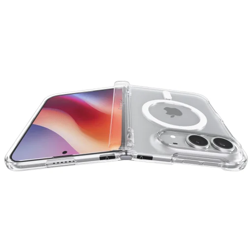  Apple iPhone Duo átlátszó fehér Spigen Ultra Hybrid Pro MagSafe tok - 12
