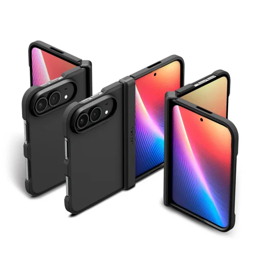 iPhone Duo čierny Spigen Tough Armor Pro MagSafe nárazuvzdorný ochranný kryt - 5
