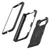  iPhone Duo fekete Spigen Slim Armor Pro S MagSafe védőtok thumbnail