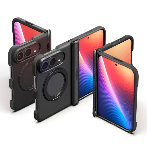  iPhone Duo fekete Spigen Slim Armor Pro S MagSafe védőtok - 13