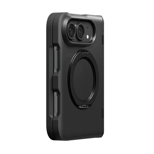  iPhone Duo fekete Spigen Slim Armor Pro S MagSafe védőtok - 17