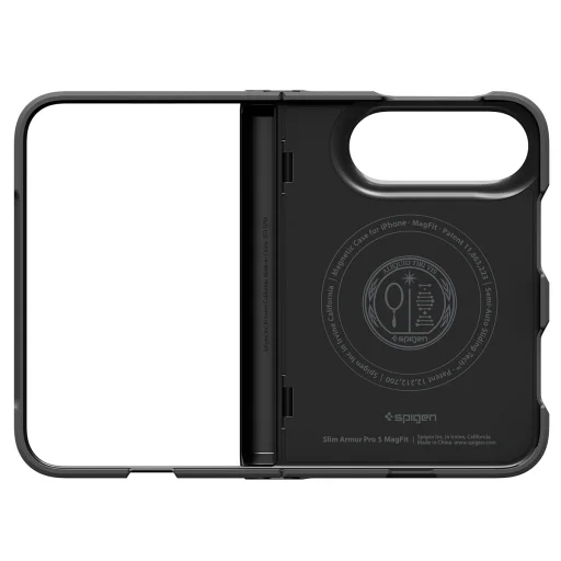 iPhone Duo čierne ochranné puzdro Spigen Slim Armor Pro S MagSafe - 6