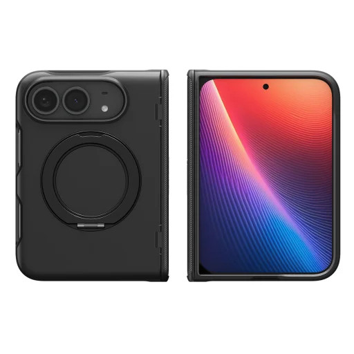 iPhone Duo čierne ochranné puzdro Spigen Slim Armor Pro S MagSafe - 9