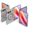  iPhone Duo átlátszó fehér Spigen Ultra Hybrid Pro S MagSafe védőtok thumbnail