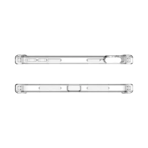 Apple iPad mini 6 (2021) / iPad mini 7 (2024) priehľadný biely Spigen Ultra Hybrid MagFit ochranný kryt - 6