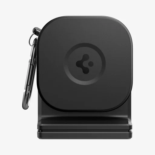 Spigen OneTap skladací MagSafe magnetický držiak na telefón (AMP05756) – čierny - 2
