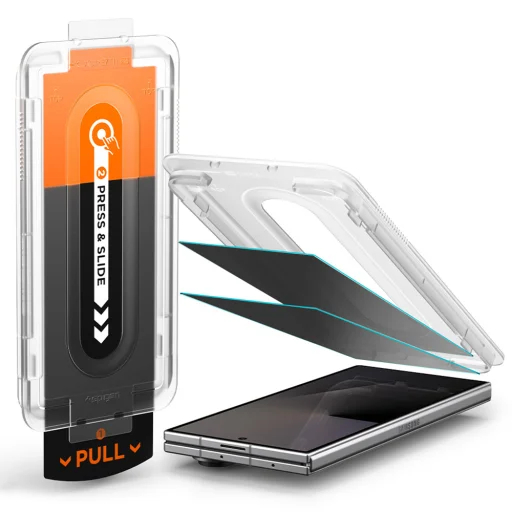 Samsung Galaxy Z Fold7 / Z Fold8 Ultra Spigen Glas.tR EZ-FIT Pro privátne tvrdené sklo na displej, 2 ks (AGL12075) ochranné sklo - 2