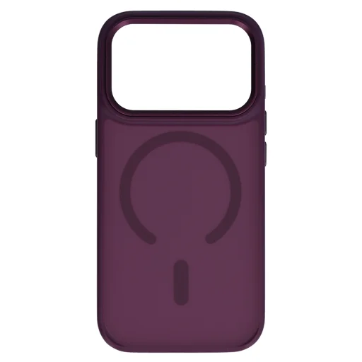  iPhone 18 Pro Max lila Liavec Cloudy Case fém kamerakeretes védőtok - 3