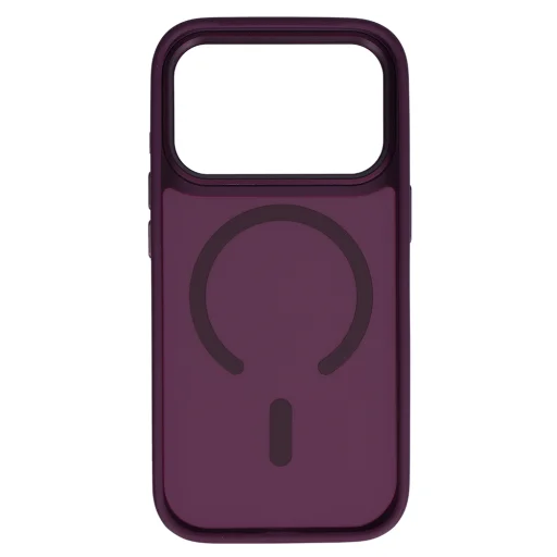  iPhone 18 Pro Max lila Liavec Cloudy Case fém kamerakeretes védőtok - 4