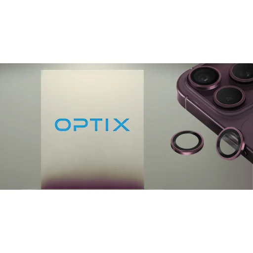 iPhone 18 Pro / iPhone 18 Pro Max bordové UNIQ Optix Prime ochranné sklo na šošovky fotoaparátu - 6