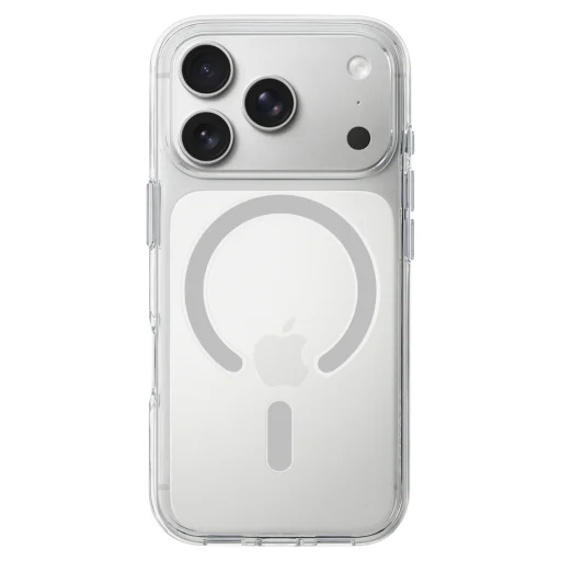 Sivé ochranné puzdro Liavec Pure pre iPhone 18 Pro Max s tlačidlom na ovládanie kamery - 3