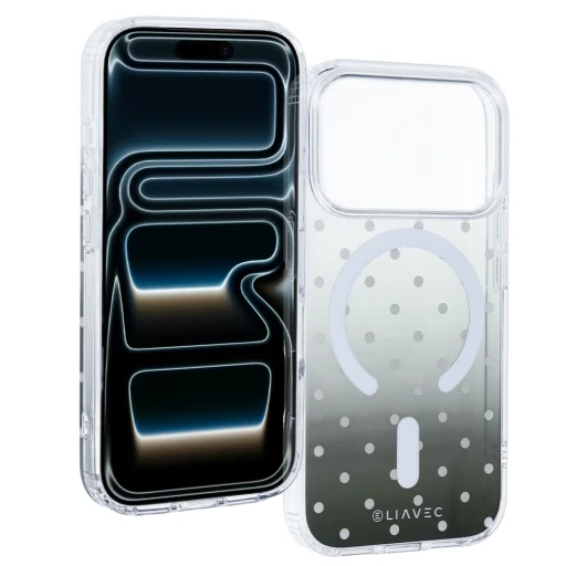 iPhone 18 Pro čierne puzdro Liavec Bubble - 1