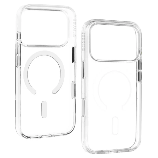 iPhone 18 Pro Max biely ochranný kryt Liavec Pure Case s tlačidlom na ovládanie kamery - 2