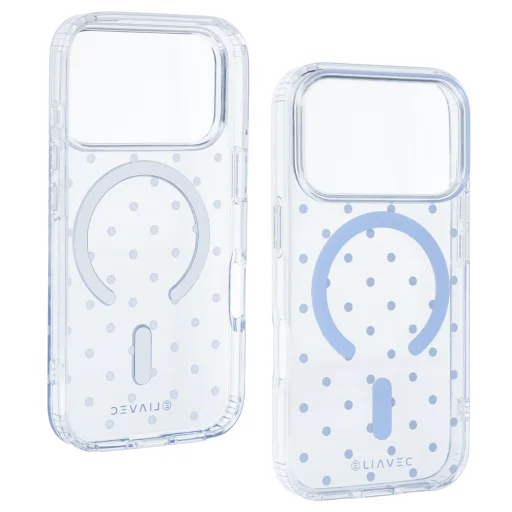 Svetlomodré puzdro Liavec Bubble Case na iPhone 18 Pro Max - 2