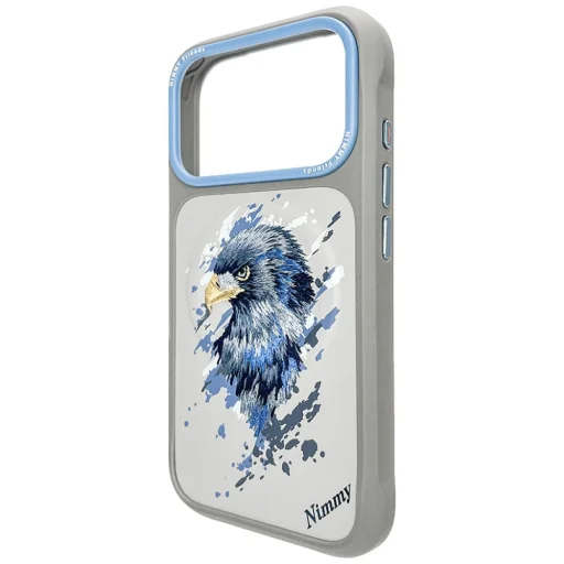 Apple iPhone 17 Pro Max / 18 Pro Max szürke Nimmy Eagle MagSafe védőtok - 2