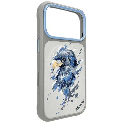  Apple iPhone 17 Pro Max / 18 Pro Max szürke Nimmy Eagle MagSafe védőtok - 3
