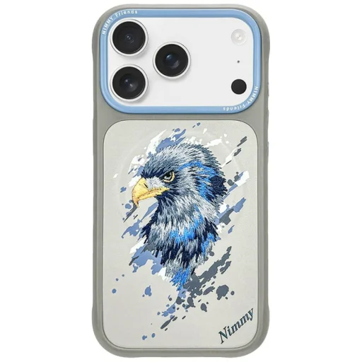  Apple iPhone 17 Pro Max / 18 Pro Max szürke Nimmy Eagle MagSafe védőtok - 1