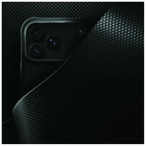 iPhone 18 Pro / 17 Pro čierne puzdro UNIQ Keva s podporou nabíjania Magclick - 10
