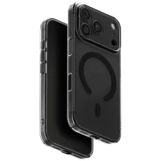 iPhone 18 Pro / 17 Pro čierne puzdro UNIQ Airsuit Magclick s podporou bezdrôtového nabíjania