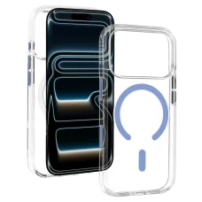 iPhone 18 Pro Max svetlomodrý ochranný kryt Liavec Pure s tlačidlom ovládania fotoaparátu