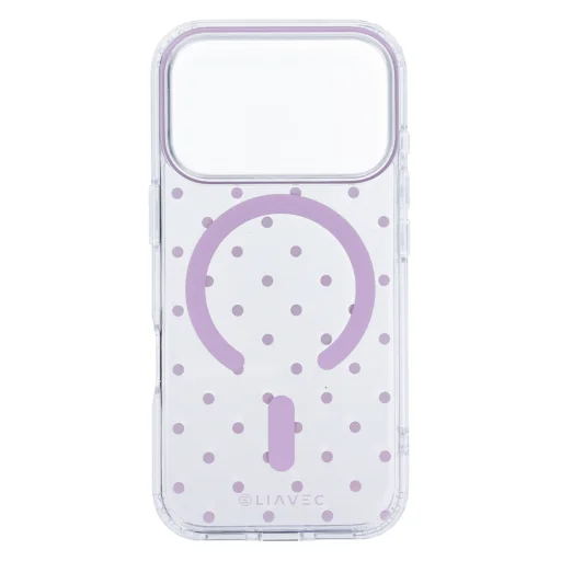 Ružový ochranný kryt Liavec Bubble pre iPhone 18 Pro - 3