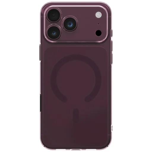 Apple iPhone 18 Pro Max / 17 Pro Max bordový UNIQ Airsuit Magclick Charging pevný zadný kryt - 2
