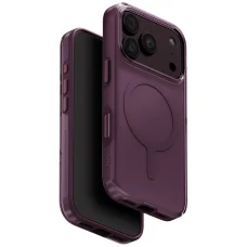 iPhone 18 Pro / 17 Pro fialové puzdro UNIQ Clario Magclick Charging