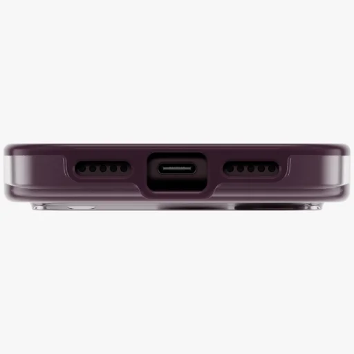iPhone 18 Pro / 17 Pro fialové puzdro UNIQ Clario Magclick Charging - 5