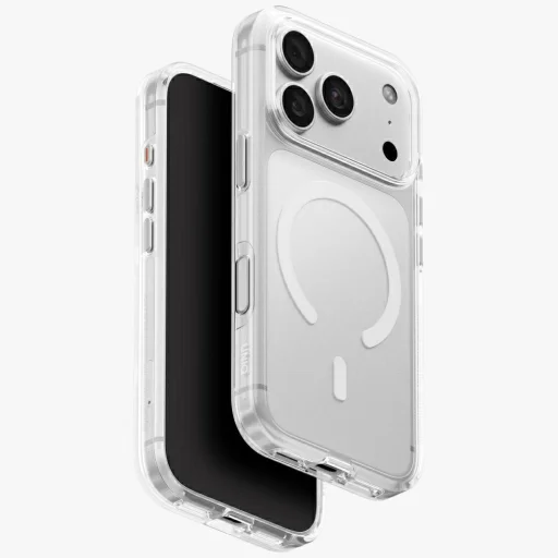iPhone 18 Pro / 17 Pro UNIQ Clario MagClick Charging priehľadný ochranný kryt - 1